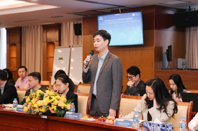  Ông Nguyễn Việt Thắng, Tổng giám đốc Tập đoàn Hòa Phát chia sẻ đây là bước đi đầu tiên quan trọng để Tập đoàn triển khai các lộ trình tiếp theo, hướng đến mục tiêu kiểm soát, giảm phát thải khí nhà kính