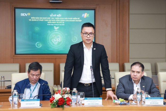 Ông Đào Hồng Giang, đại diện Tập đoàn FPT. Ảnh: FPT
