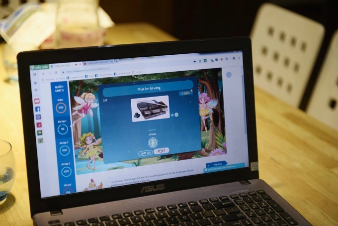 Giao diện MobiEdu. Ảnh: MobiFone