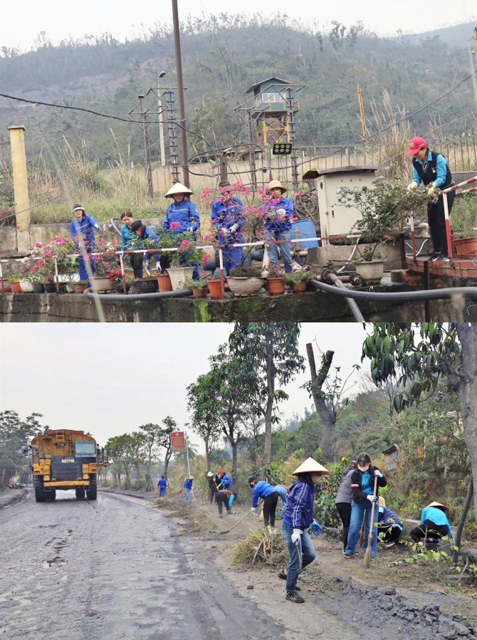 nu-cbcnv-than-ha-tu-ra-quan-lam-sach-moi-truong-huong-ung-chien-dich-thi-dua-lao-dong-san-xuat_67c973034af64 các nữ CBCNV Than Hà Tu ra quân làm sạch môi trường