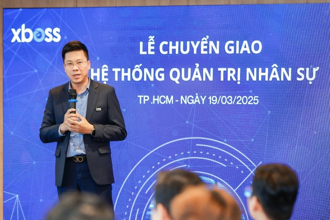 Ông Lê Bảo Anh, Tổng giám đốc CC1 phát biểu tại sự kiện. Ảnh: CC1