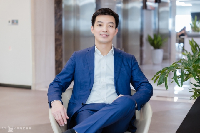 Ông Vũ Văn Thắng - Phó tổng giám đốc Tổng công ty Bảo hiểm PVI. Ảnh: Tùng Đinh