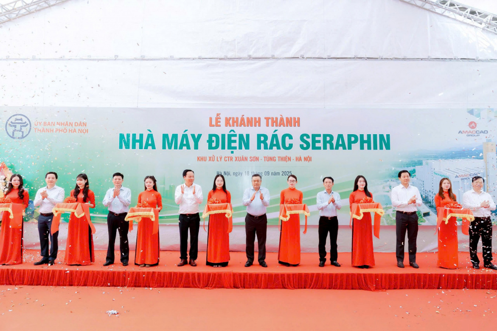 Nhà máy điện rác Seraphin: Công trình tiên phong vì Thủ đô xanh