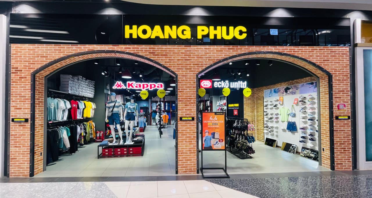 Cửa hàng Hoàng Phúc International trong một trung tâm thương mại. Ảnh: HPI